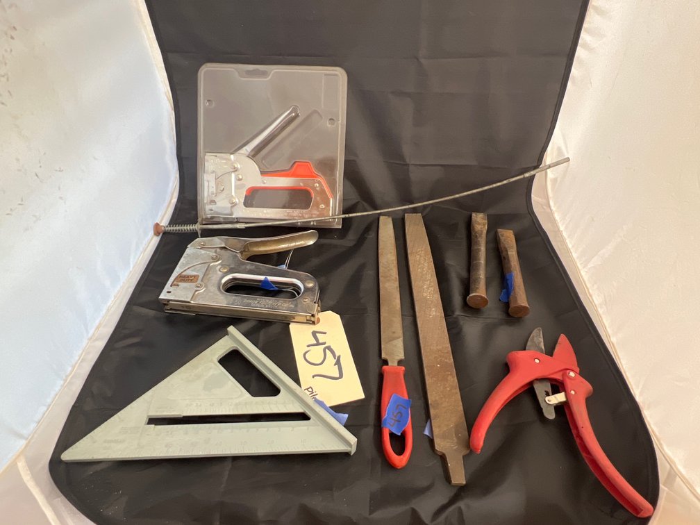 Staples Guns - Square - Files - Chisels