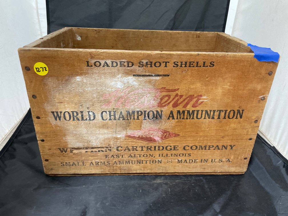 Wooden Ammo Box