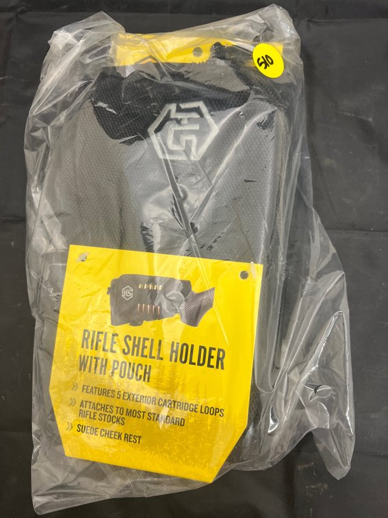 Rifle Shell Holder w/Pouch NIP