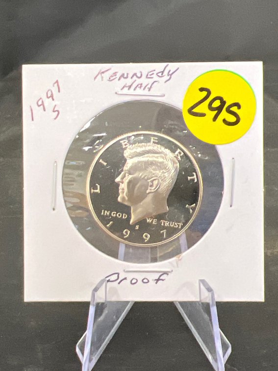 1997-S Proof Kennedy Half Dollar