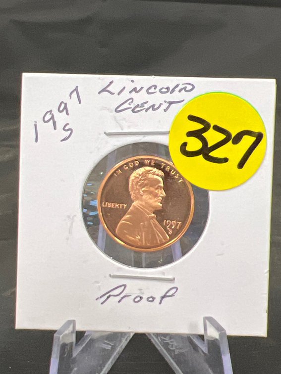 1997-S Proof Lincoln Cent