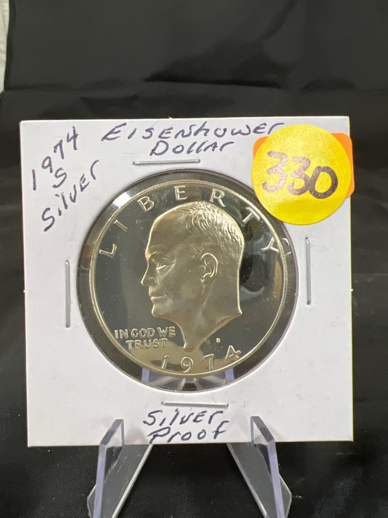 1974-S Silver Proof Eisenhower Dollar