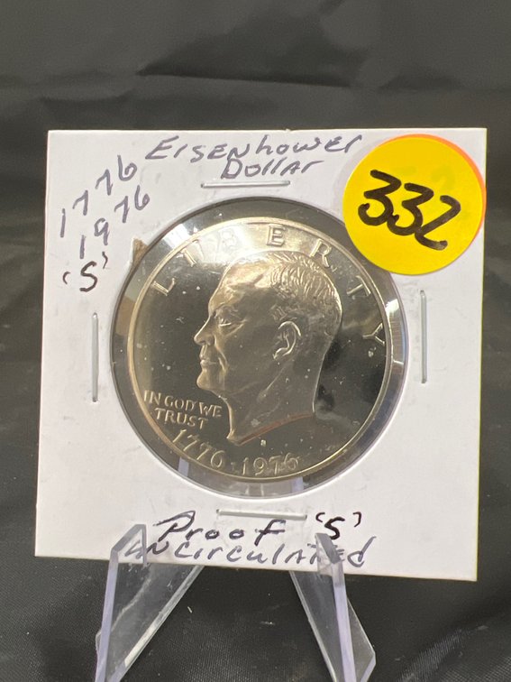 1976-S Proof Eisenhower Dollar