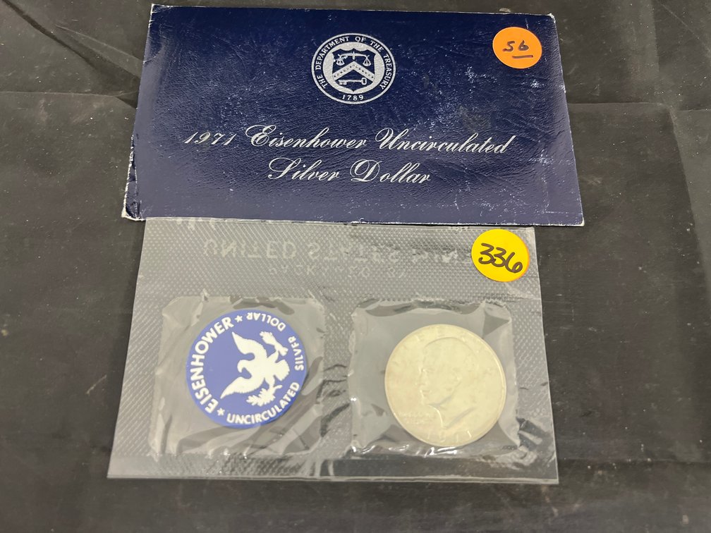 1971-S Silver Eisenhower Dollar