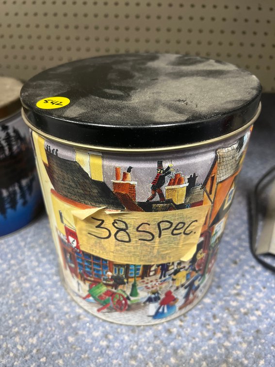 Tin of 38 Special Brass