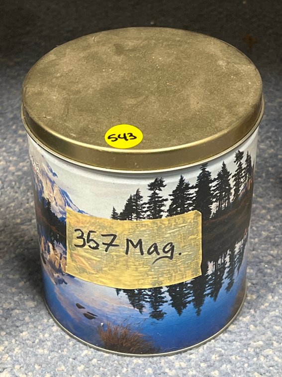 Tin 357 Mag Brass - Half Full