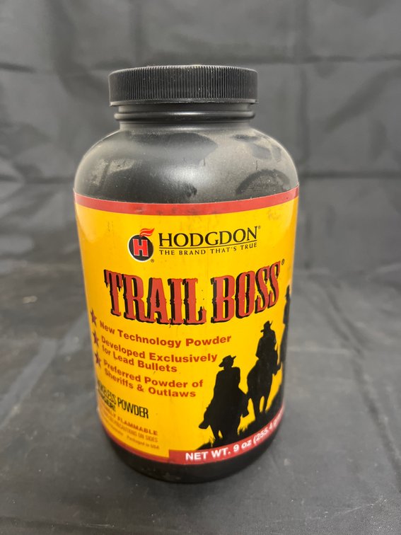 Hodgdon Trail Boss Smokeless Powder - Full