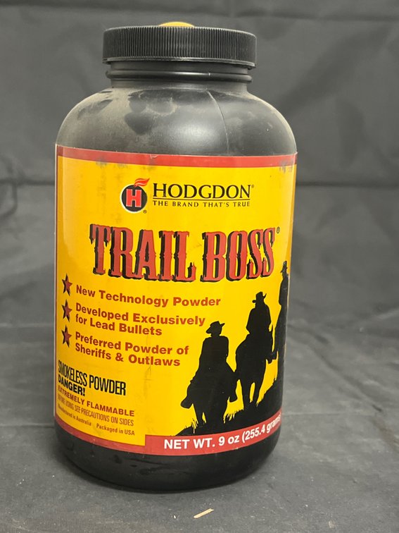 Hodgdon Trail Boss Smokeless Powder - Full