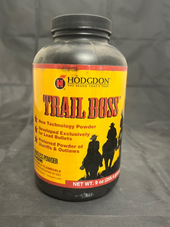 Hodgdon Trail Boss Smokeless Powder - Full