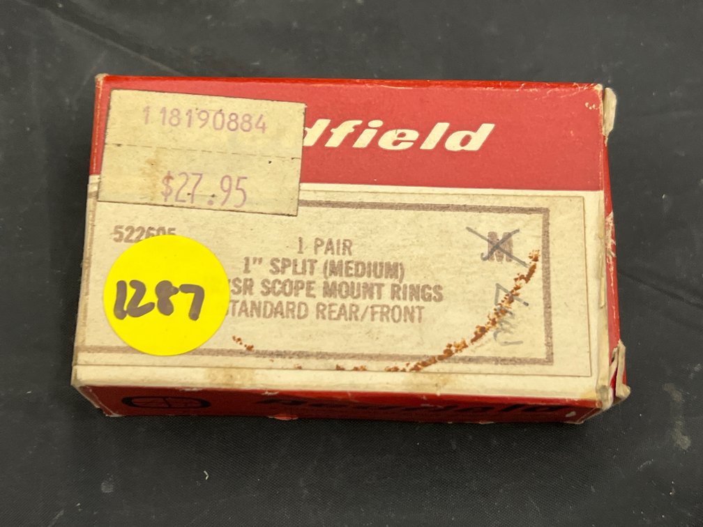 Red Field Scope Rings
