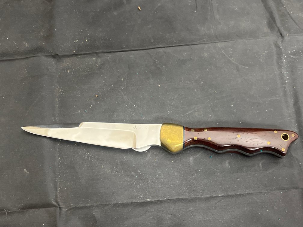 JE King Fixed Blade Knife