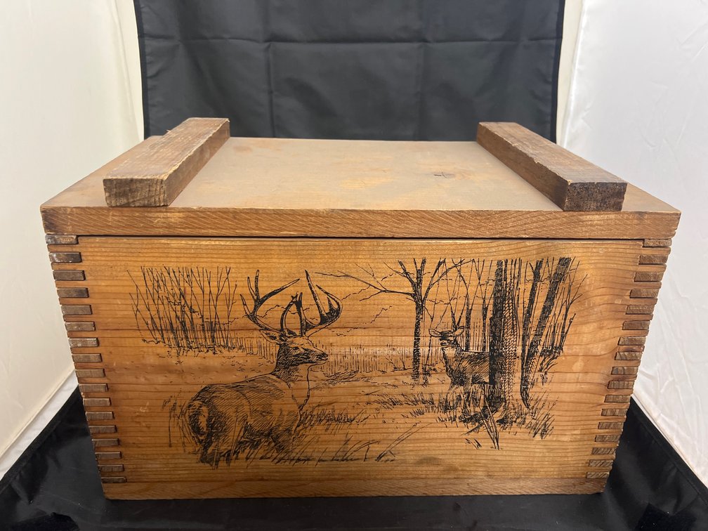 Wooden Ammo Box