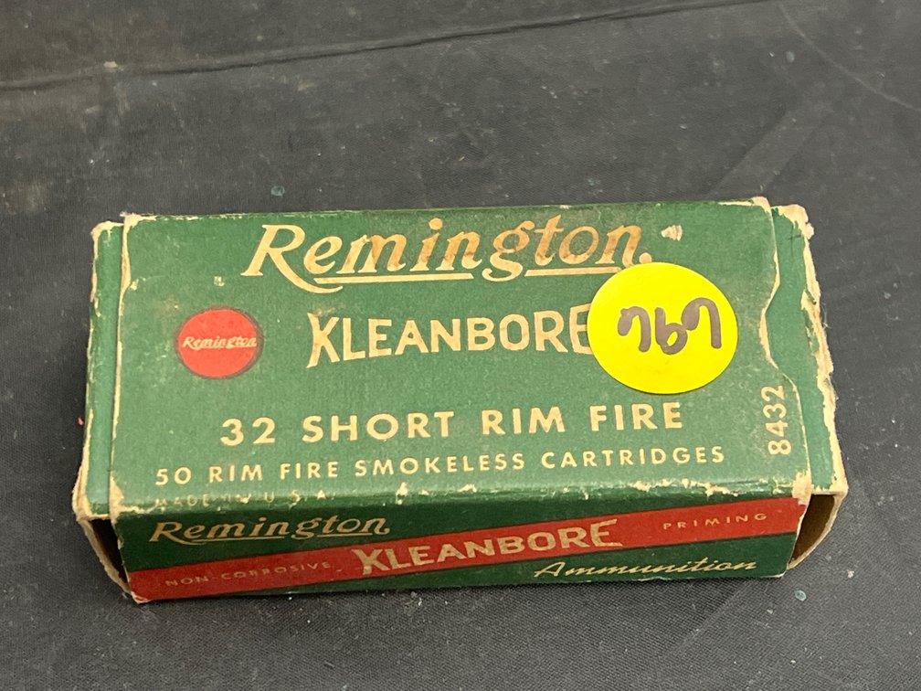 Remington 32 Short Rimfire Partial Box