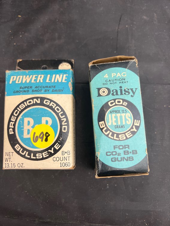 2 Pcs - Powerline BB's & Daisy CO2 Bullseye