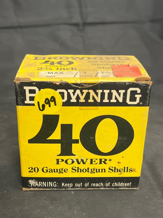 Browning 40 Power 20 Gauge Shotgun Shells