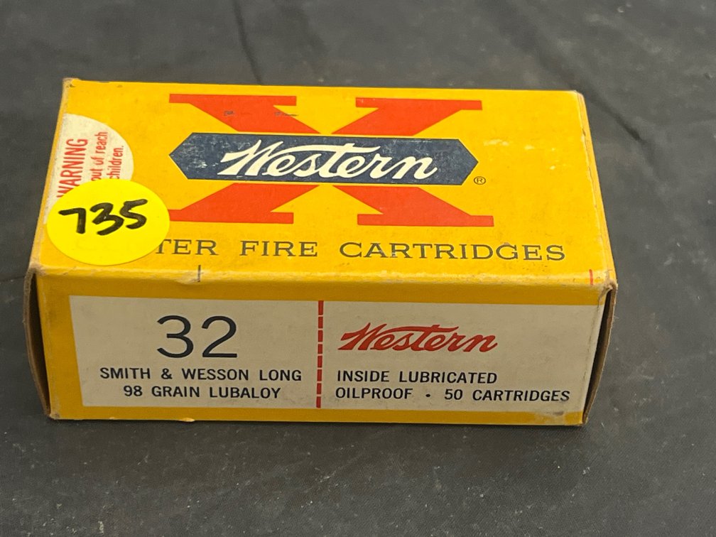 Western 32 Smith & Wesson Long Empty Box