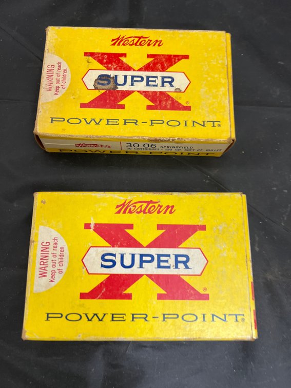 2pc - 30-06 Ammo - 1 box Brass Only