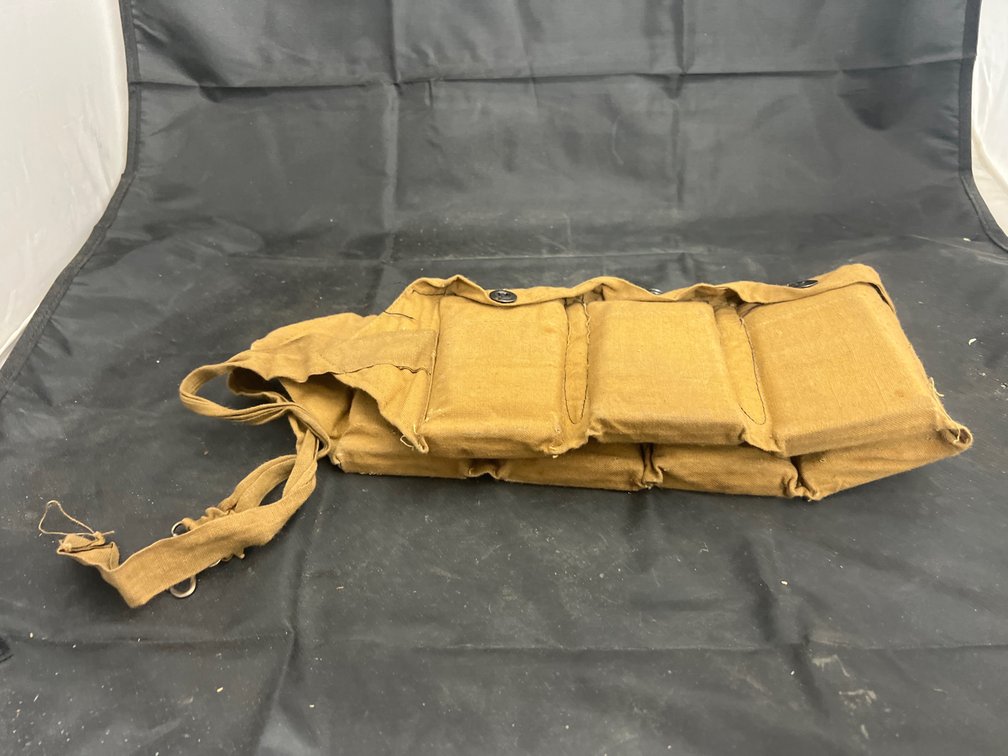Canvas Ammo Pouch w/Assorted Ammo