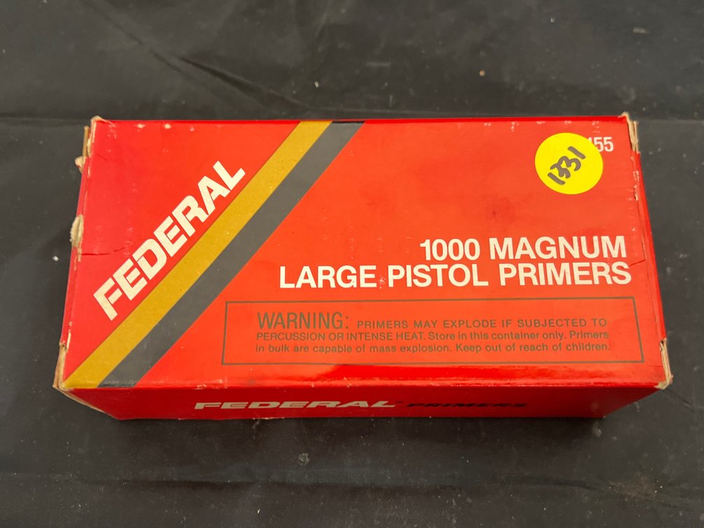 Large Pistol Primers - Partial Box