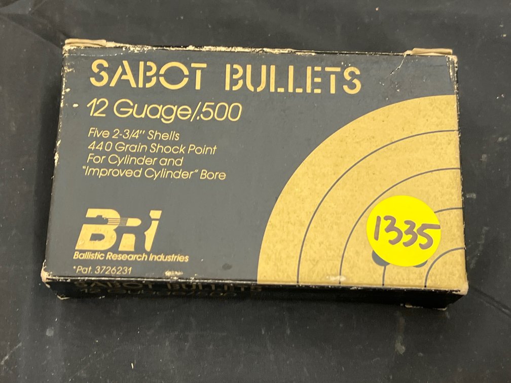 12 Ga. Slugs - Partial Box