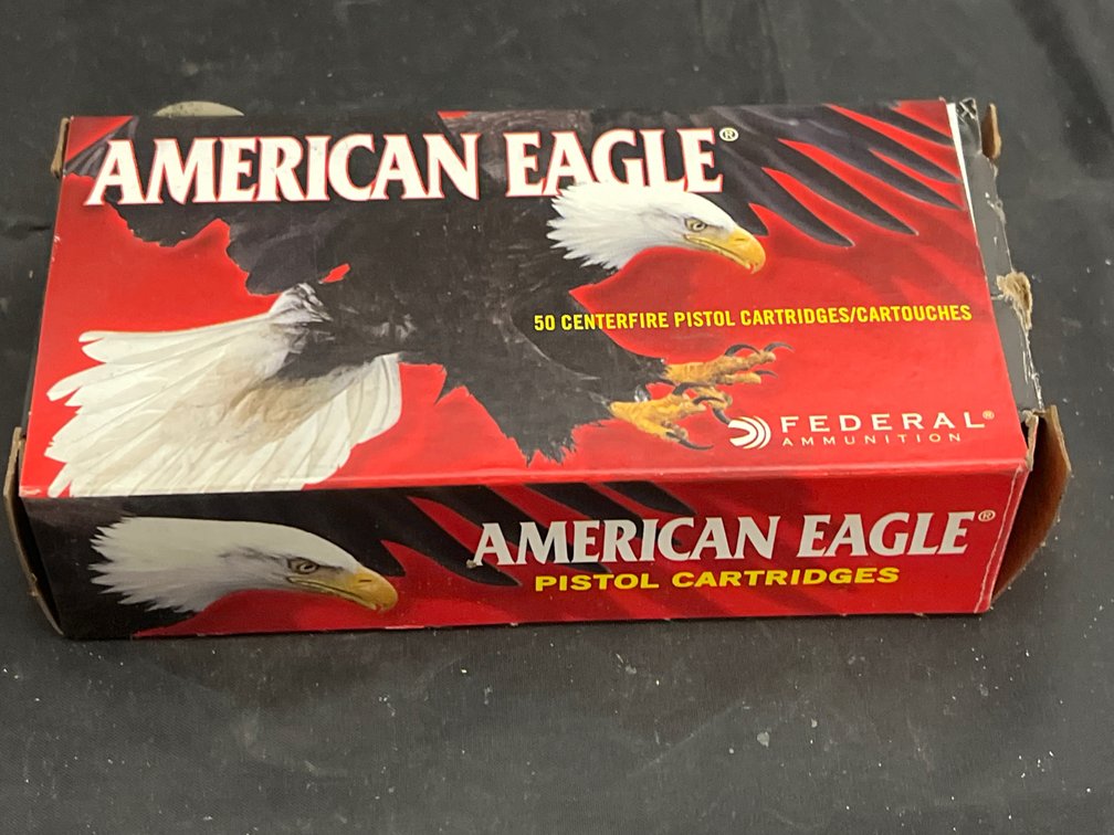 American Eagle 9mm Luger Partial Box Brass & Ammo