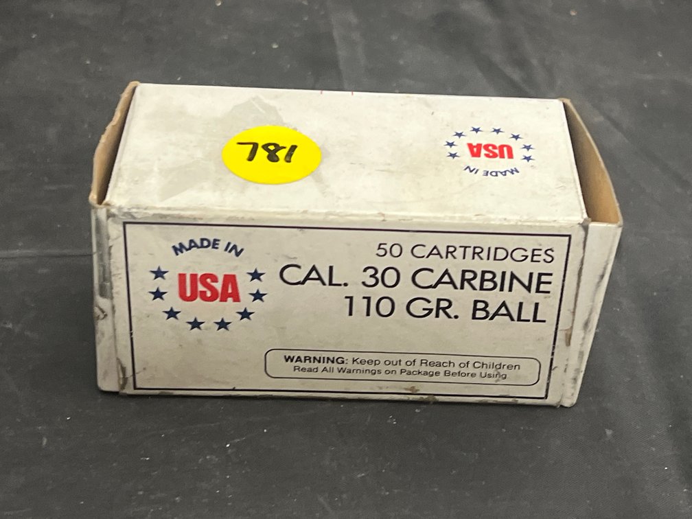 Box 30 Carbine 110 Grain Ball Full Box
