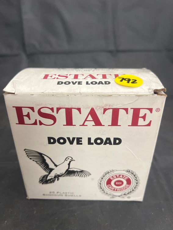 Box Estate Dove Load Partial Box 12 Gauge