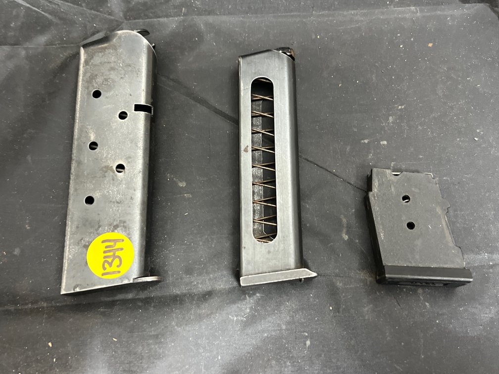 3pc Mags - 1911 45, 22LR, ?