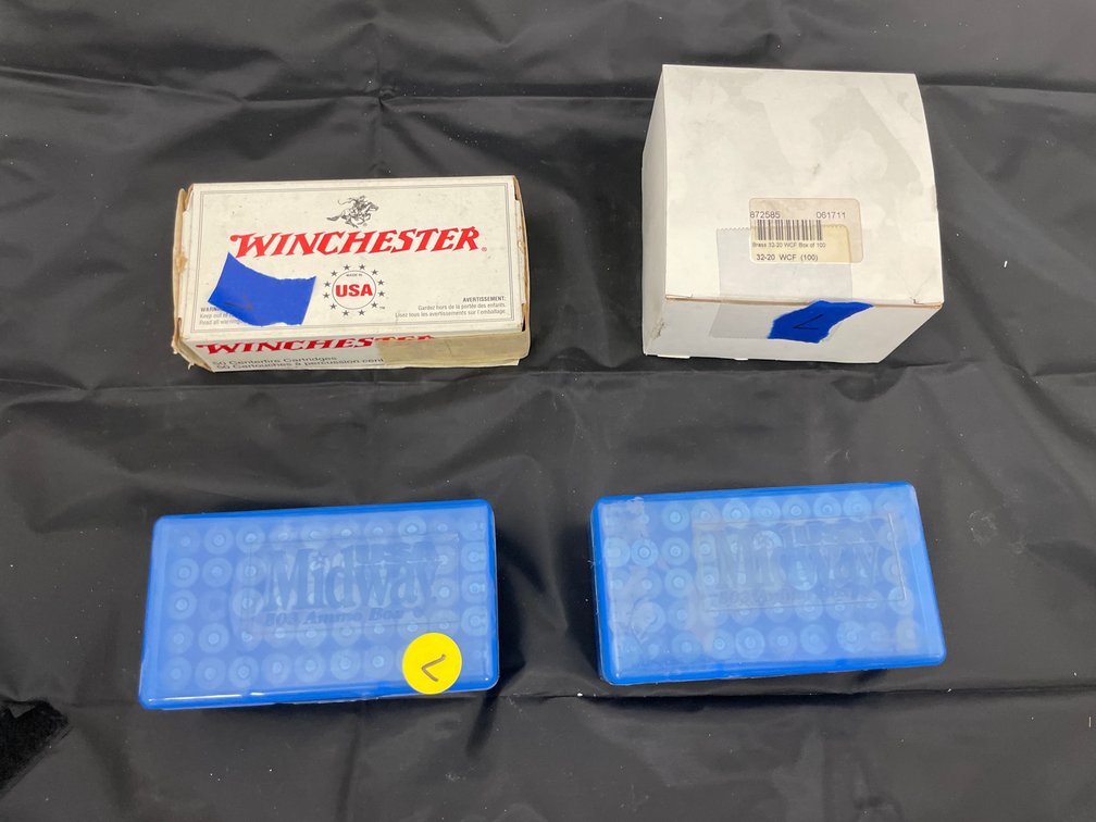 4 Pcs - 2 Boxes 38 Spec Brass - Box of 6.5x52 Brass