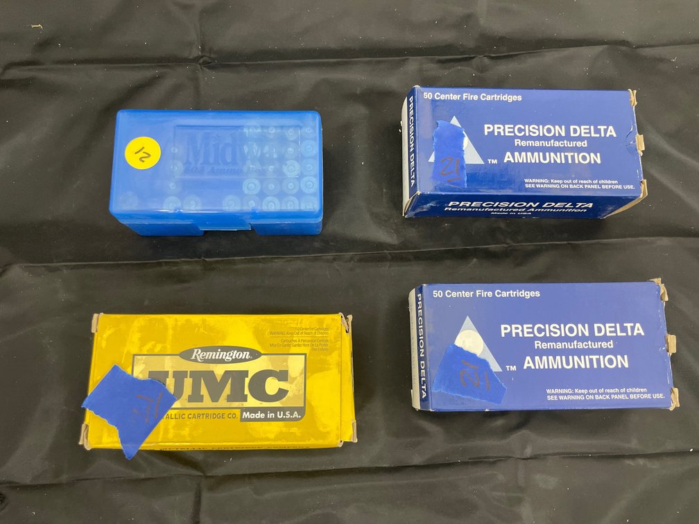 4 Pcs - Full Box 38 Spec Ammo - Partial Box 38 Spec
