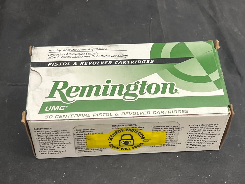Box Remington 38 Special Partial Box Ammo