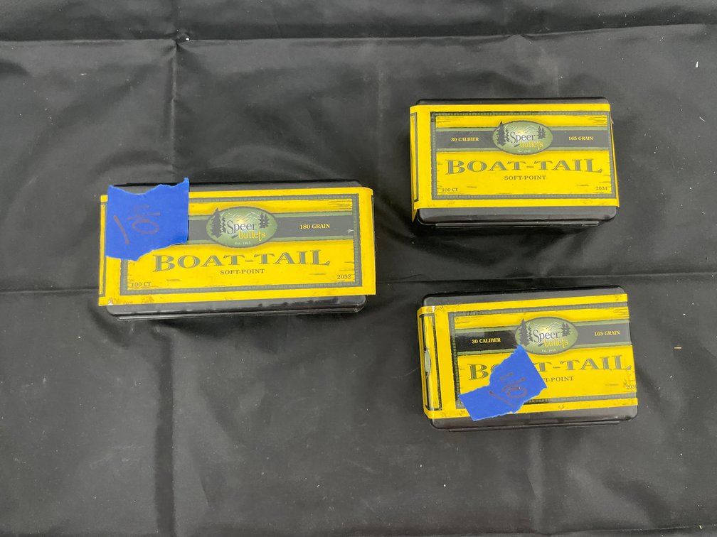 3 Boxes - 30mm Bullets