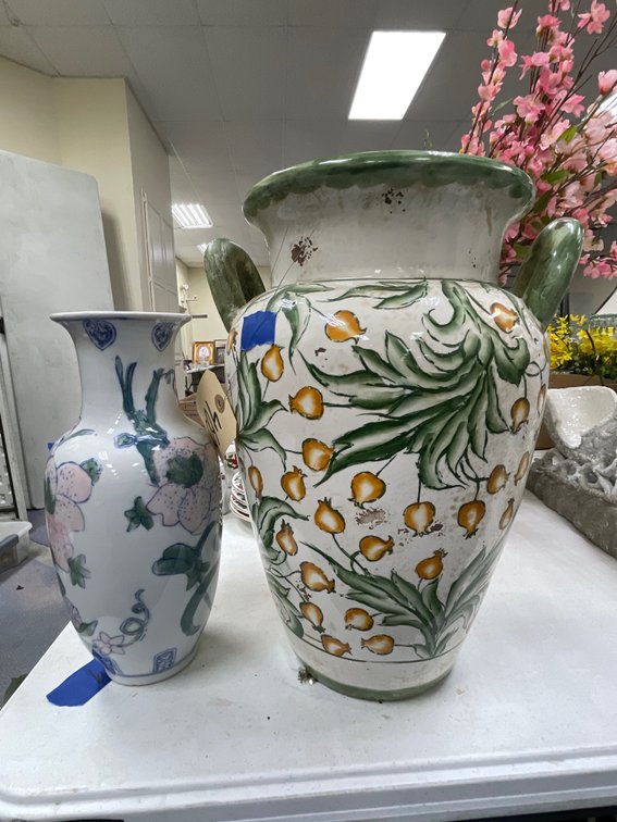 2 - Assorted Vases