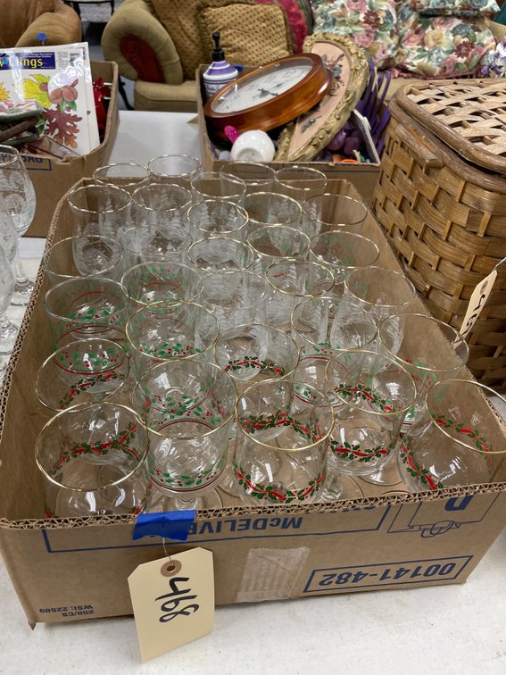 Assorted Holiday Stemware