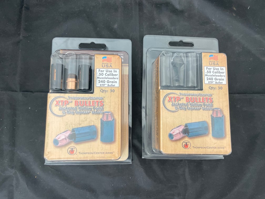 2 Boxes - 50 Cal Muzzle Loader Bullets