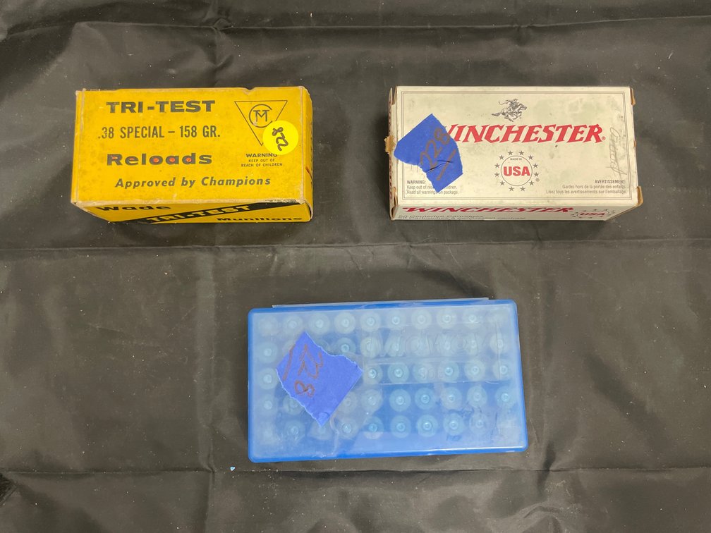 38 Spec - 39 Super - 45 ACP - Partial Box Ammo -