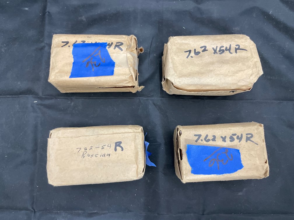 4 Boxes - 762.54 Full Boxes Ammo
