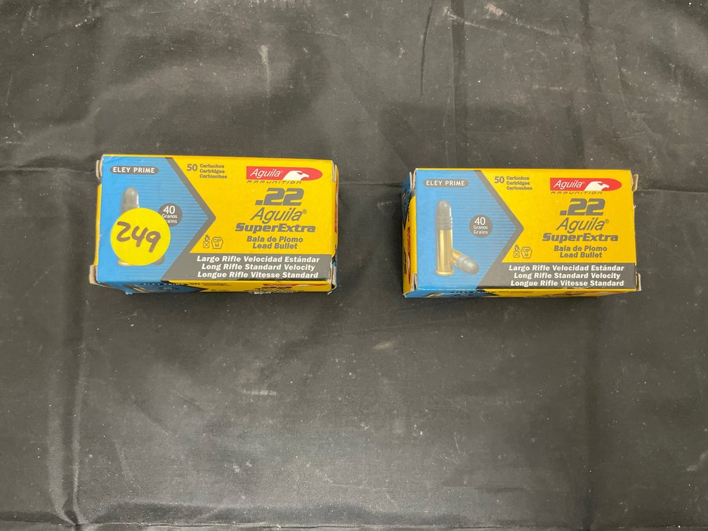2 pc - .22 Aguila SuperExtra