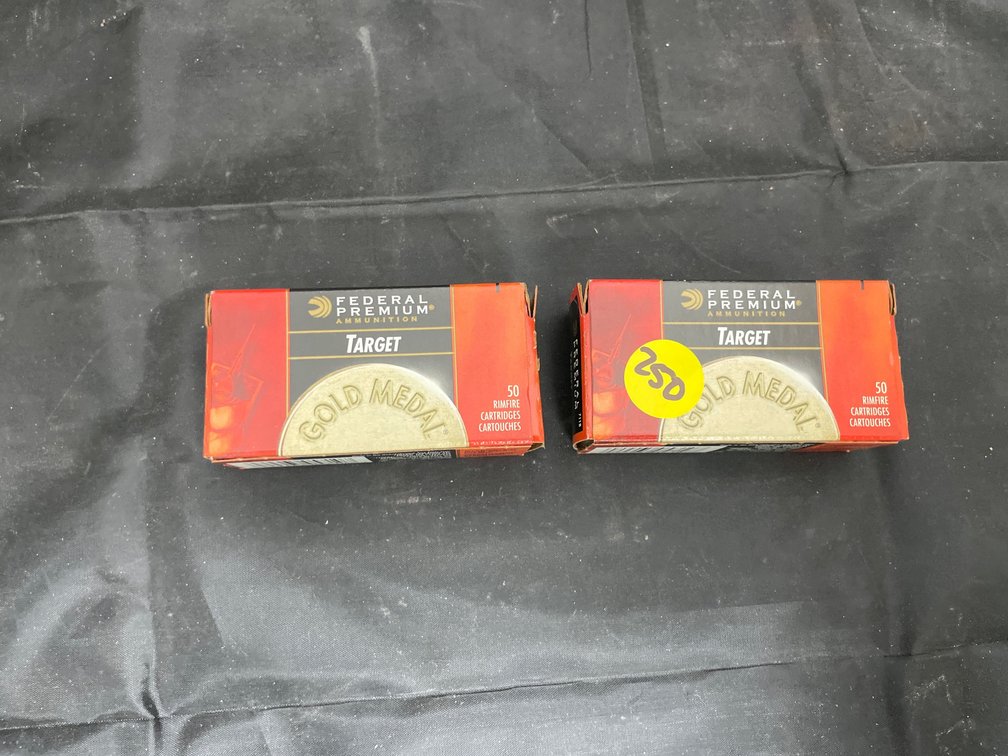 2pc .22 Cal Long Rifle 40g
