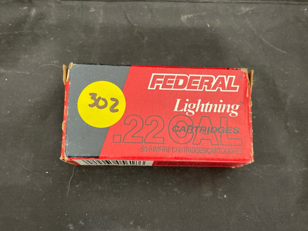 Federal Lightning .22 Cal Long Rifle High Velocity