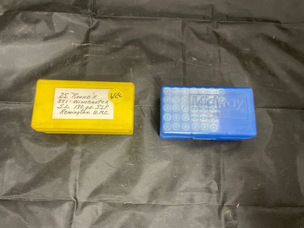 25 Rounds 351 Winchester Ammo - Partial Box 351 SL Ammo