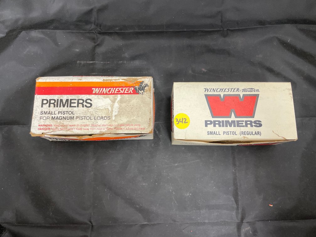 2 Boxes - 1000 Pcs ea Winchester Primers