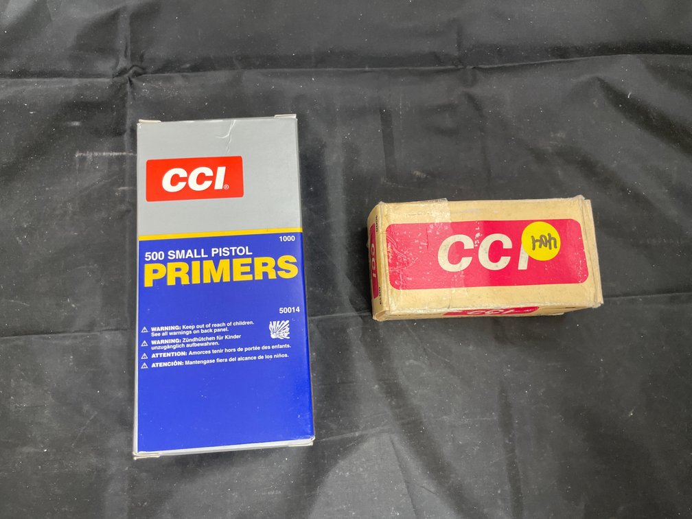 2 Pcs - Box of CCI 400 Small Rifle Primers - missing 1 box &