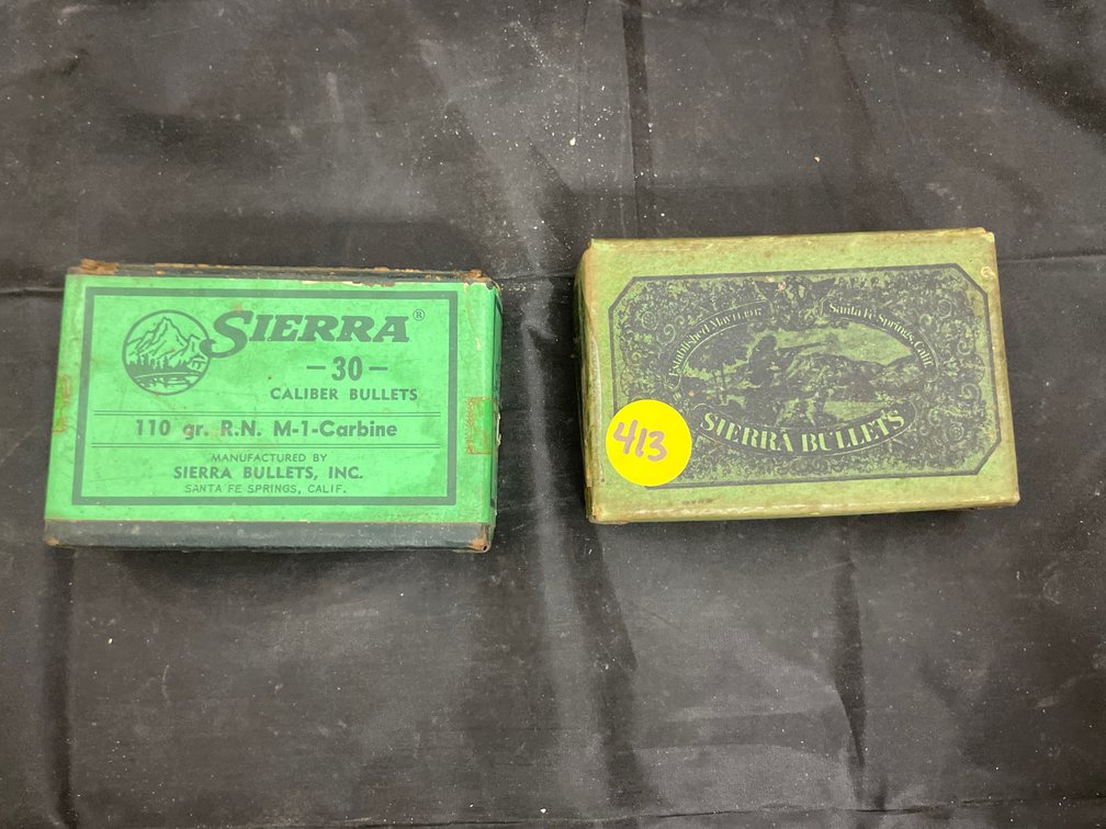 2 Boxes - Partial Box 270 Cal Ammo & Partial Box 30 Cal Bullets