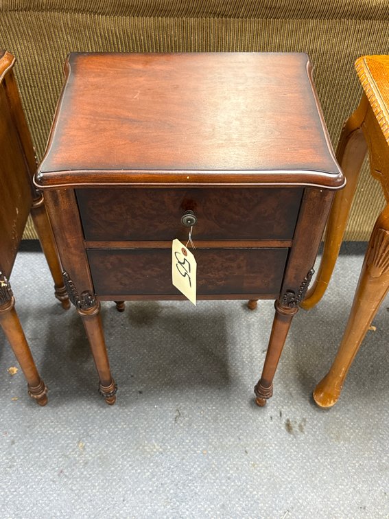 2-Drawer Night Stand 17"L x 13"W x 28"H