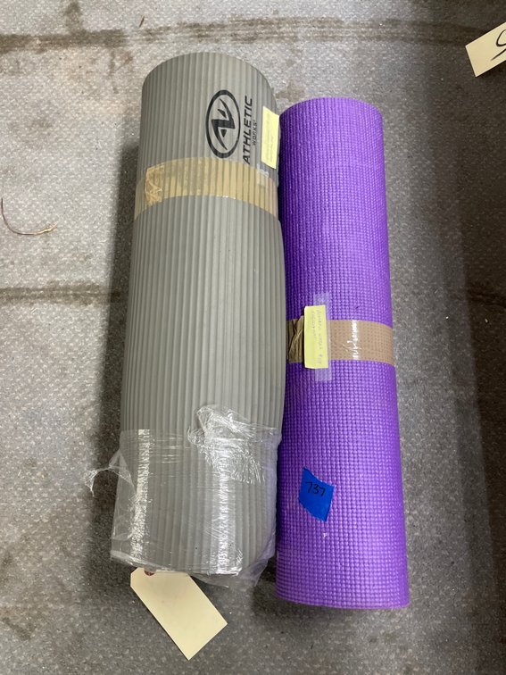 2 Pcs - Athletic Works Yoga/Exercise Mats