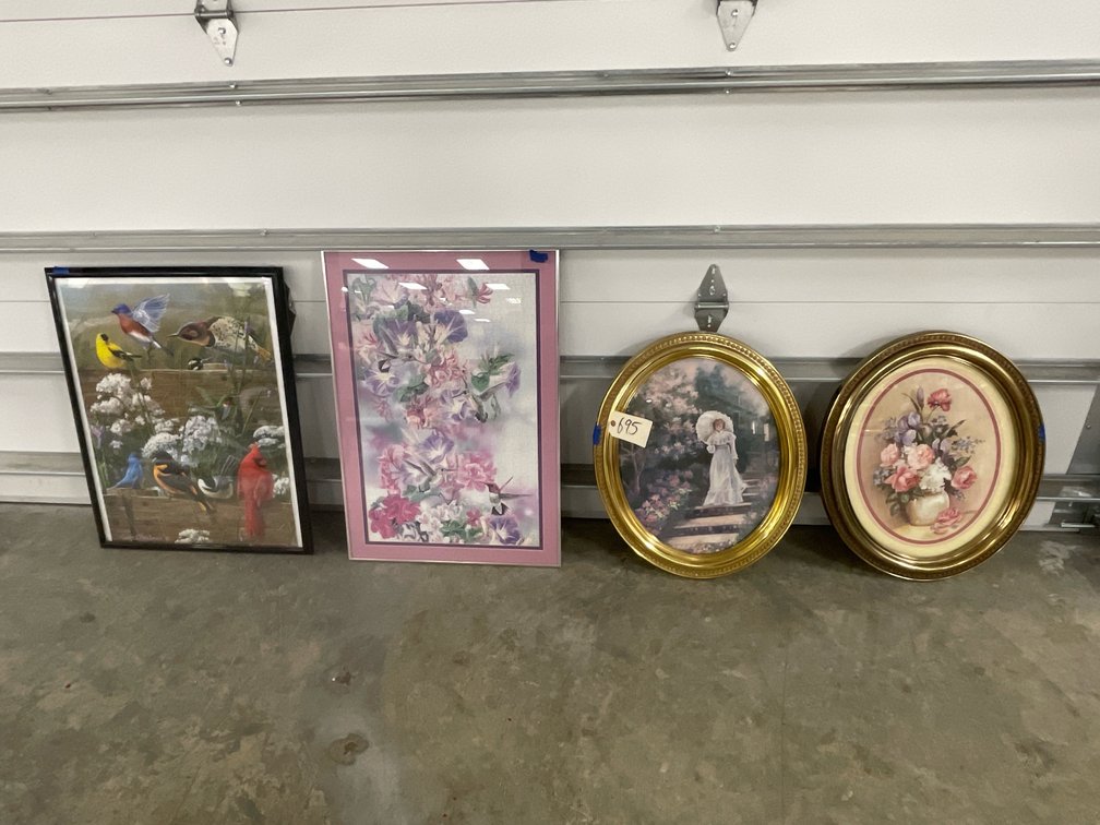 2 - Framed Prints & 2 Framed Jigsaw Puzzles