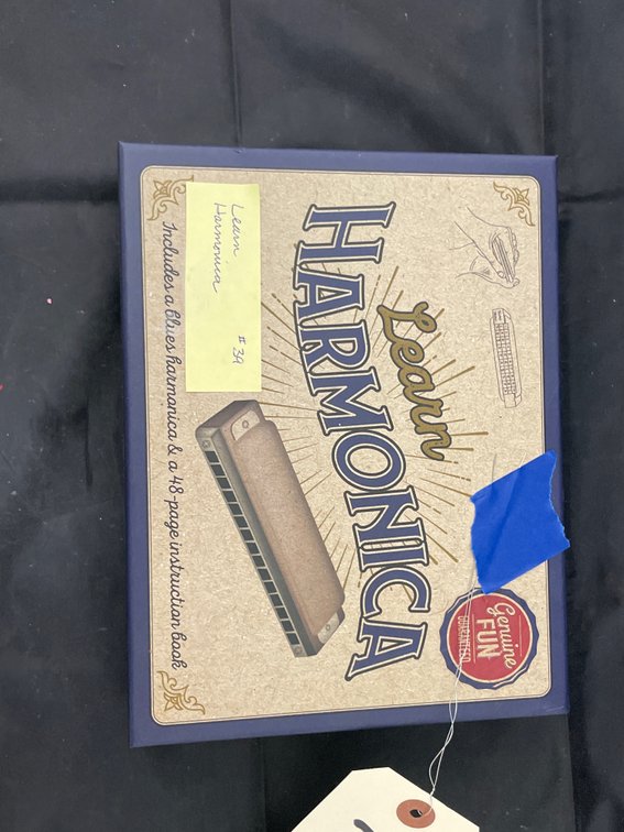 Learn Harmonica  in box