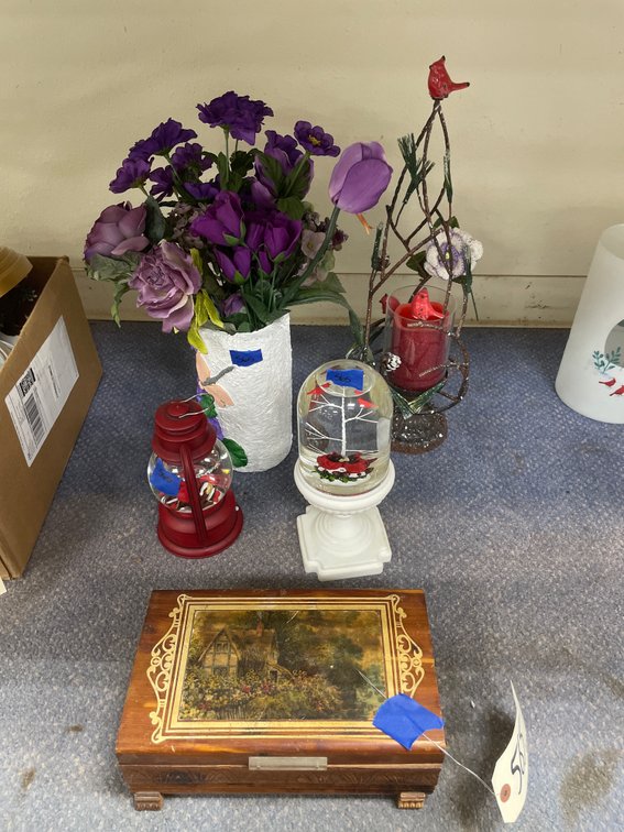 Wood Keepsake Box - Snow Globes & More