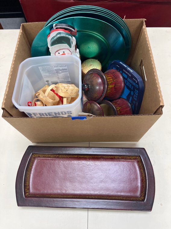 Mini Wicker Baskets - Blue Chargers - Canisters & More